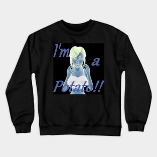 Potato girl 2 Crewneck Sweatshirt